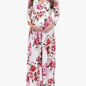 Floral Maternity Dress